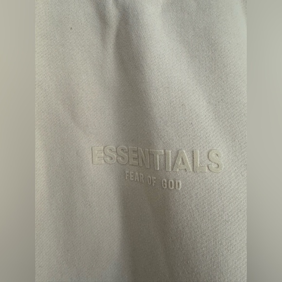 Essentials Cream Crewneck Sweater - Picture 2 of 7